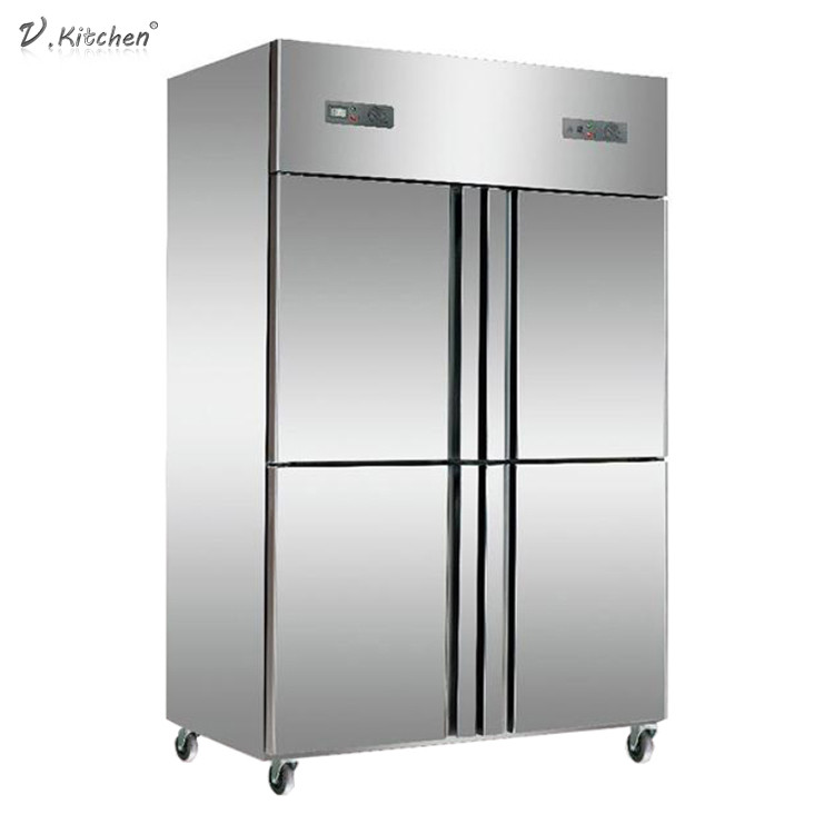 ACUF4D Commercial Four Doors Upright Chiller Refrigerator 4Door Uprigh