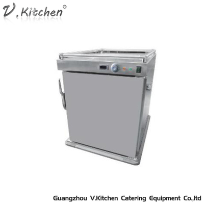 E-DBW-22-21 Electric Warmer Cart For Hotel Commercial 2 Doors 44 Layers Food Warming Cart