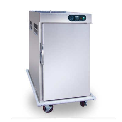 E-DBW-12B-21E Electric Buffet Cart commercial Double Glass Door 24 Layers Food Warmer Cart